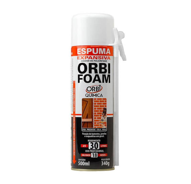 Orbi Foam Espuma Expansiva 500 ml